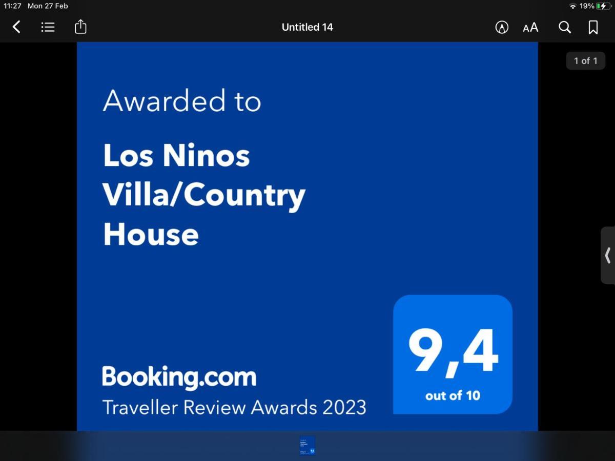 Los Ninos Villa/Country House Frigiliana Dış mekan fotoğraf